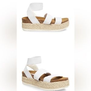 Steve Madden Kimmie White Sandals
